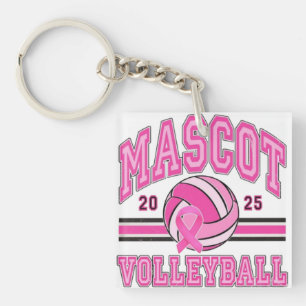 Porte-clefs 🏐 💖 Pink Power Volleyball 🎗️