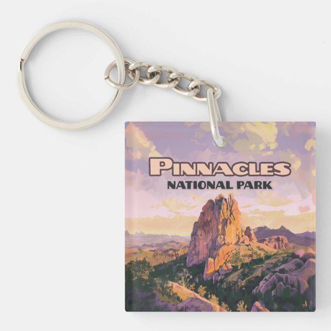Porte-clefs Pinnacles National Park Buttes Californie (Devant)