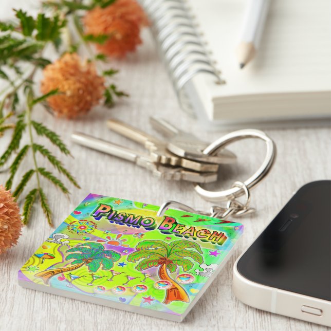 Porte-clefs Pismo Beach Mind Focus Keychain (Devant Droit)