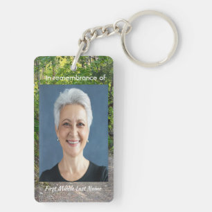 Porte-clefs Piste de prière de la photographie commémorative F