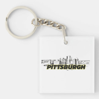 Porte-clefs Pittsburgh Skyline