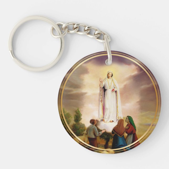 Porte-clefs PixDezines Notre Dame de Fatima (Devant)
