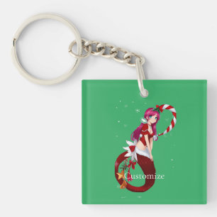 Porte-clefs Pixie de Noël Mermaid Thunder_Cove