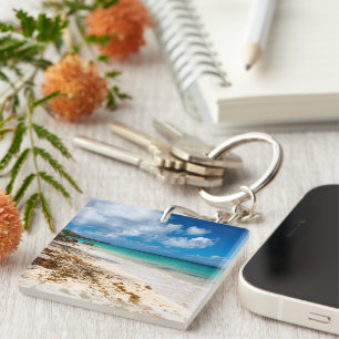 Porte-clefs Plage d'Anse Canot sur Marie-Galante