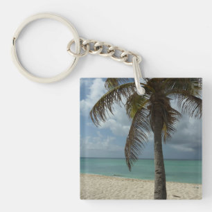 Porte-clefs Plage d'Aruba I Belle Scène Nature