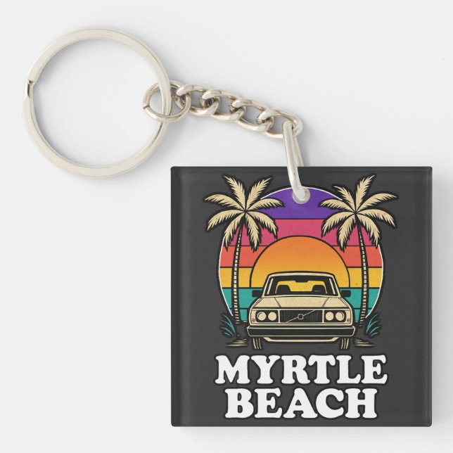 Porte-clefs Plage de Myrtle (Devant)