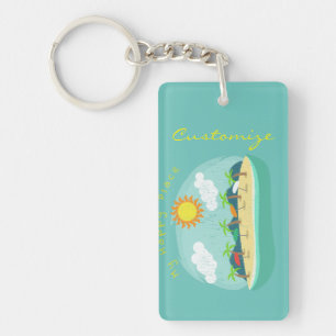 Porte-clefs Plage Happy Place Thunder_Cove