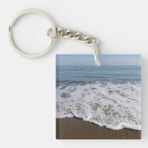 Porte-clefs Plage/Sable/Vagues