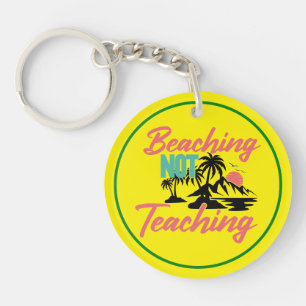 Porte-clefs Plage sans enseignement