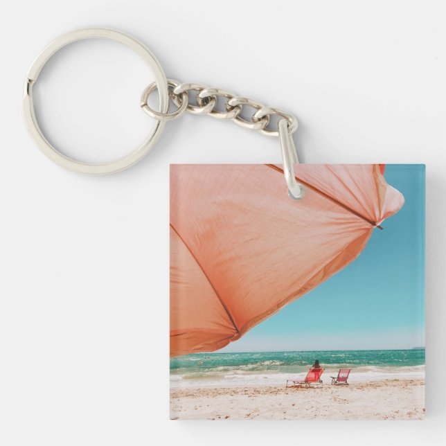 Porte-clefs Plage Trocadero - Marbella - Espagne (Devant)