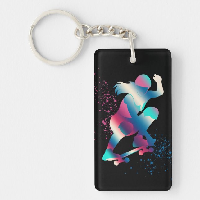 Porte-clefs Planche à voile (Devant)
