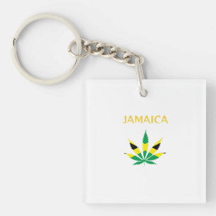 Porte-clefs plante jamaïcaine