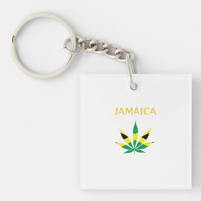 Porte-clefs plante jamaïcaine (Devant)