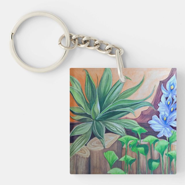 Porte-clefs Plante Pond Party (Devant)