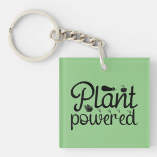 PORTE-CLEFS PLANTE POWERED