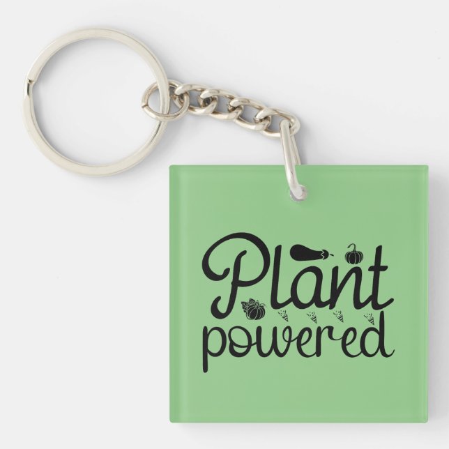 PORTE-CLEFS PLANTE POWERED (Devant)