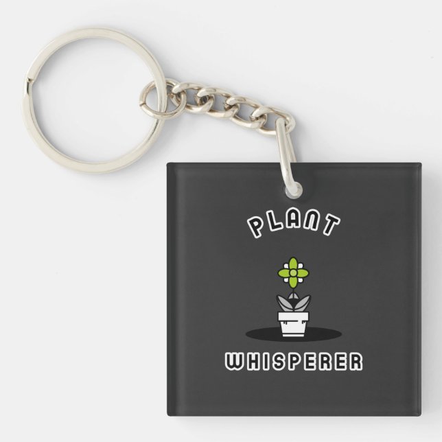Porte-clefs Plante Whisperer (Devant)