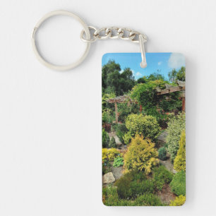 Porte-clefs Plantes verts dans le jardin