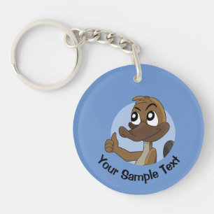 Porte-clefs Platypus donnant des pouces