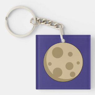 Porte-clefs Pleine Lune