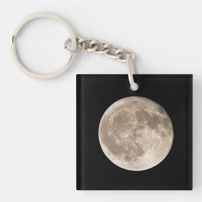 Porte-clefs Pleine lune (Devant)