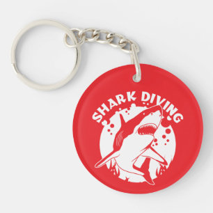 Porte-clefs Plongée avec les requins