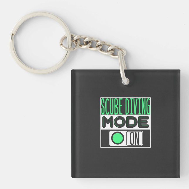 Porte-clefs Plongée sous-marine (Devant)