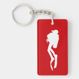 Porte-clefs Plongeur en scaphandre
