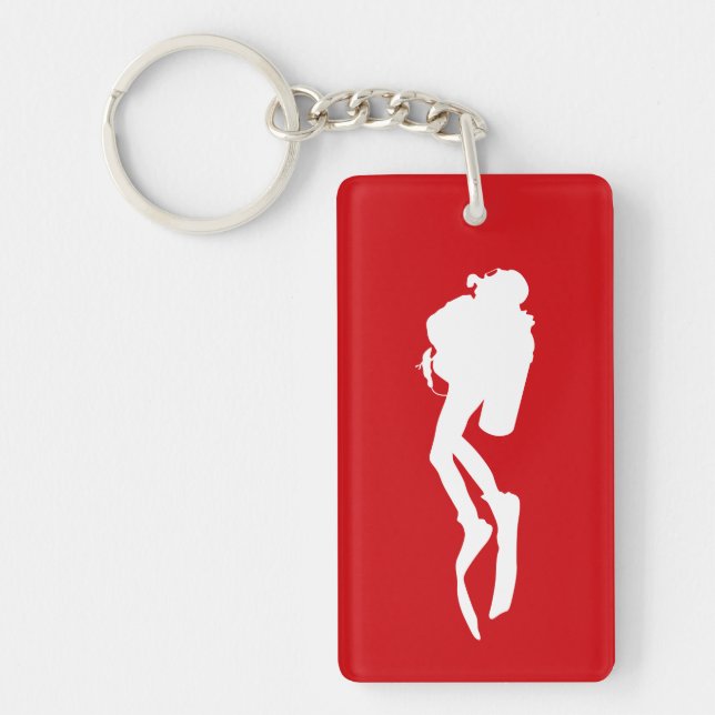 Porte-clefs Plongeur en scaphandre (Devant)