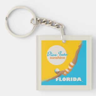 Porte-clefs Plongez Dans Le Soleil   Floride