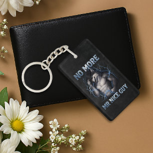 Porte-clefs Plus de Monsieur Gentil Mec Drôle de Mème de Loup 