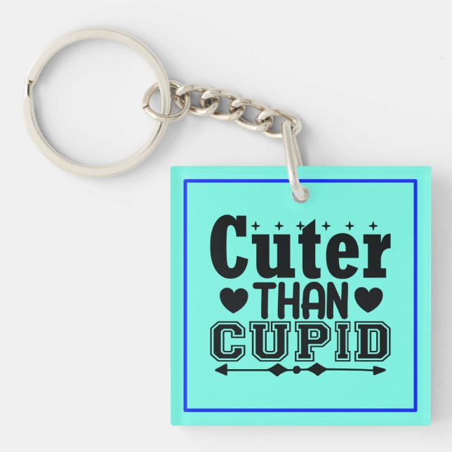 Porte-clefs Plus mignon que mignon (Devant)