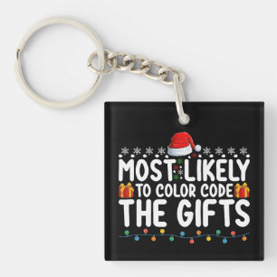 Porte-clefs Plus susceptible de coder les cadeaux de Noël Holi
