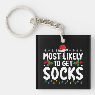 Porte-clefs Plus susceptible de recevoir des chaussettes Noël