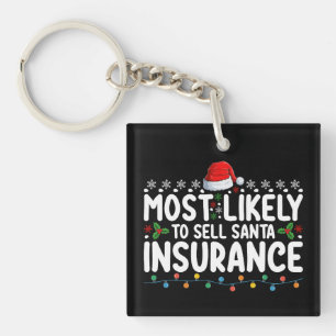 Porte-clefs Plus Susceptible de Vendre l'Assurance de Noël de