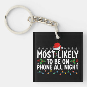 Porte-clefs Plus susceptible d'être au téléphone toute la nuit