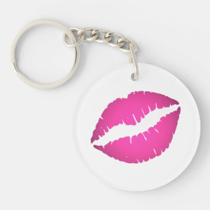 Porte-clefs Plutôt Rose Ombre Lipstick Pout Kiss