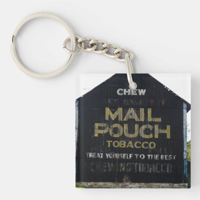Porte-clefs Pochette Chew Mail Tabac Grange - Photo originale (Devant)