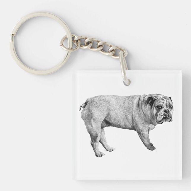 Porte-clefs Pocket Bulldog Porte - clé (Devant)