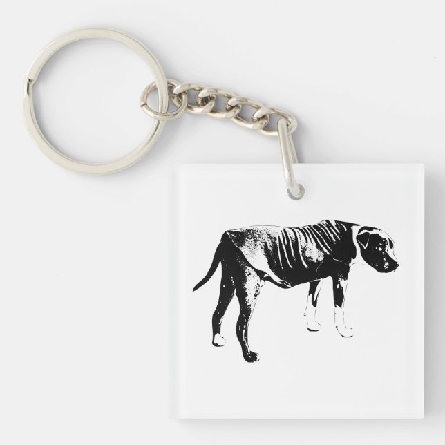 Porte-clefs Pocket Ink, forme stable (Devant)