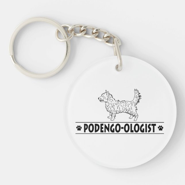 Porte-clefs Podengo Pequeno (Devant)