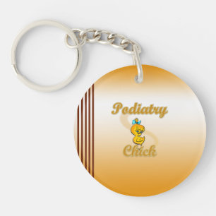 Porte-clefs Podiatry chick
