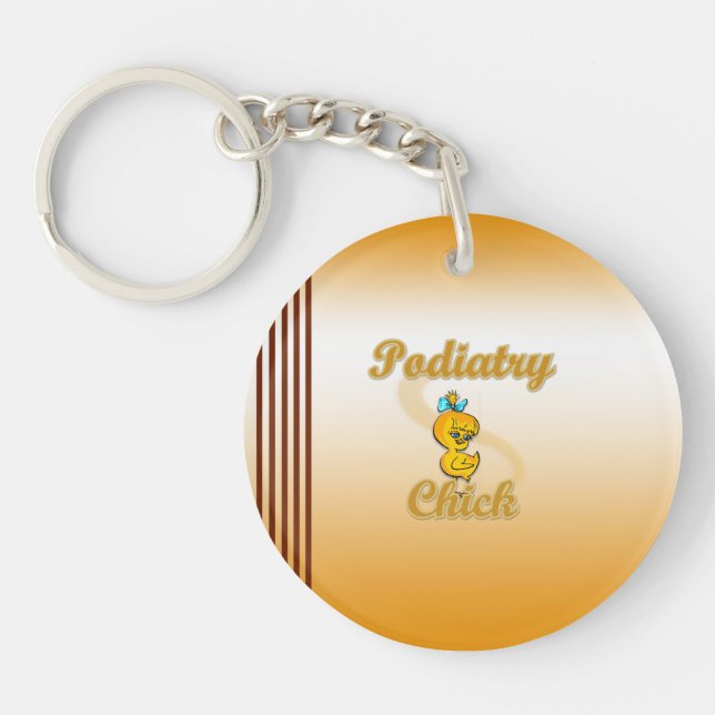 Porte-clefs Podiatry chick (Devant)