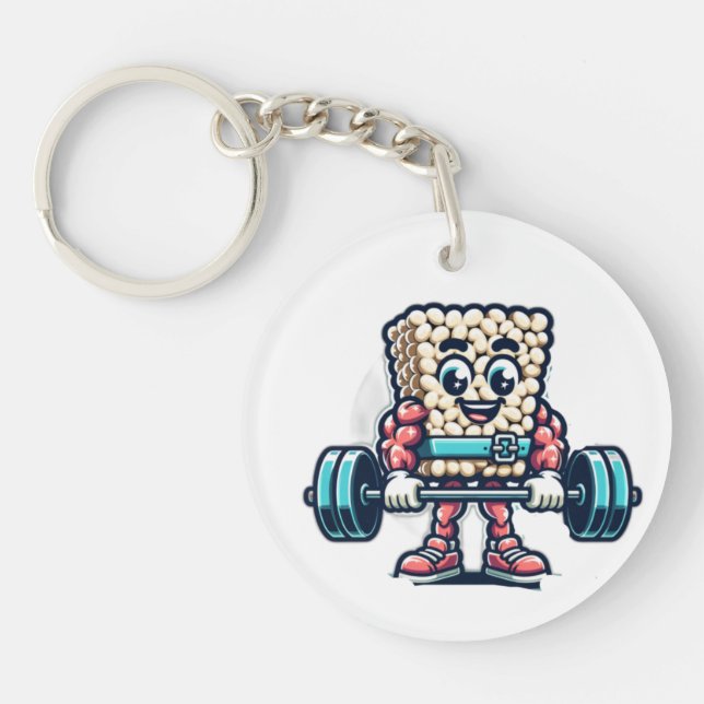 Porte-clefs Poids de levage spongbob (Devant)