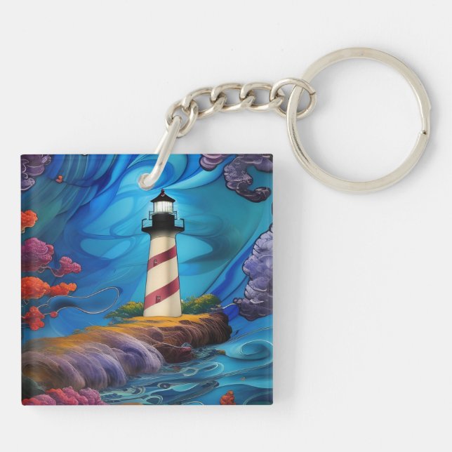 Porte-clefs Point phare (Dos)