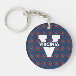 Porte-clefs Pois de Virginia Cavaliers