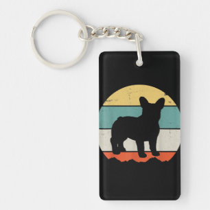 Porte-clefs Poison de Frenchie Vintage French Bulldog