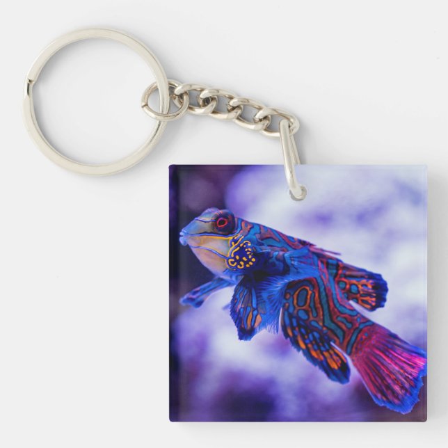 Porte-clefs Poisson Mandarin Goby (Devant)