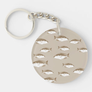Porte-clefs Poisson sépien
