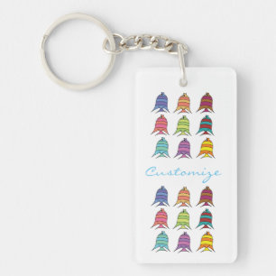 Porte-clefs Poisson tropical multicolore Thunder_Cove